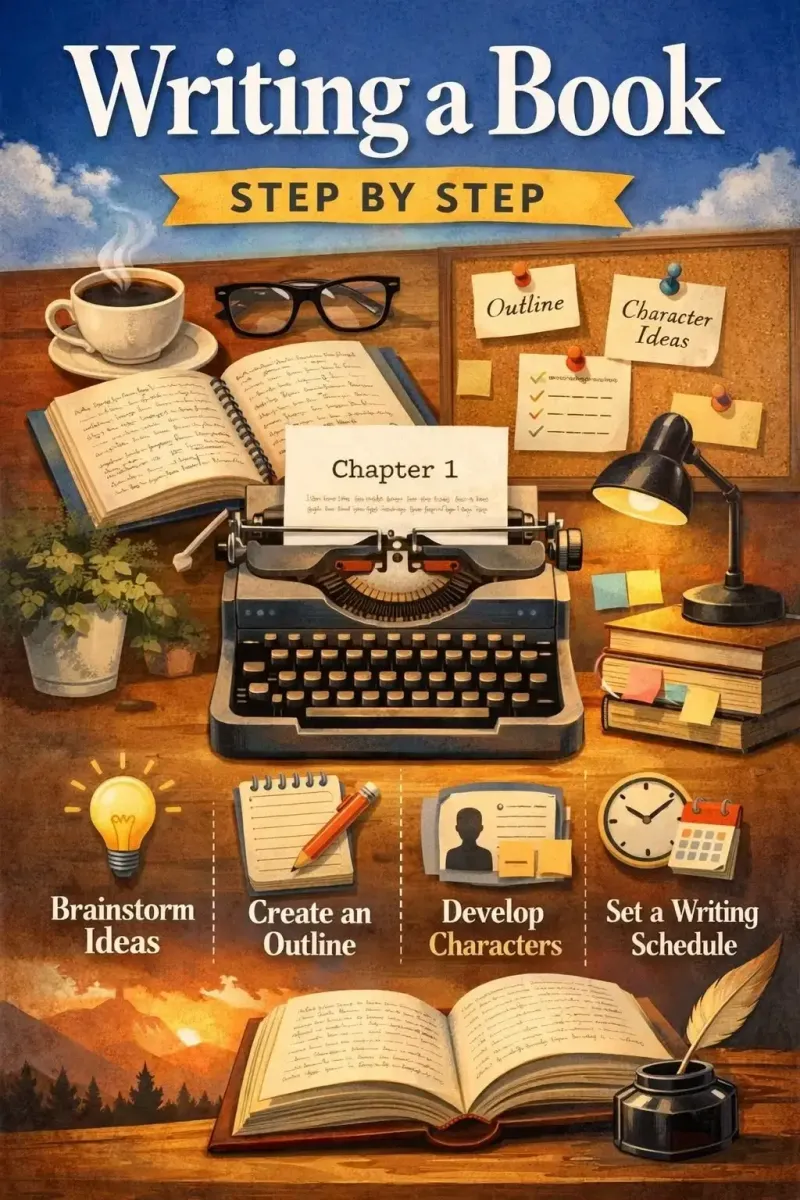 Book writing process