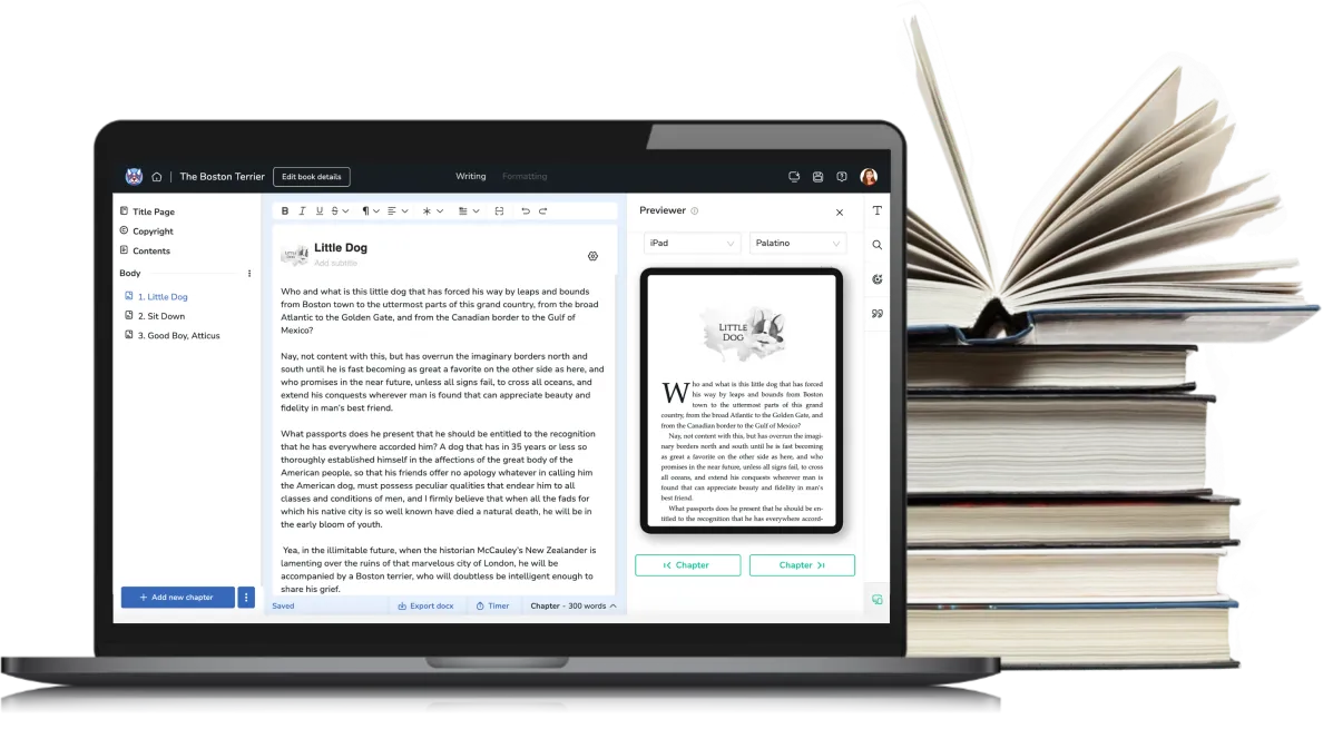 Book Editing and Formatting Services